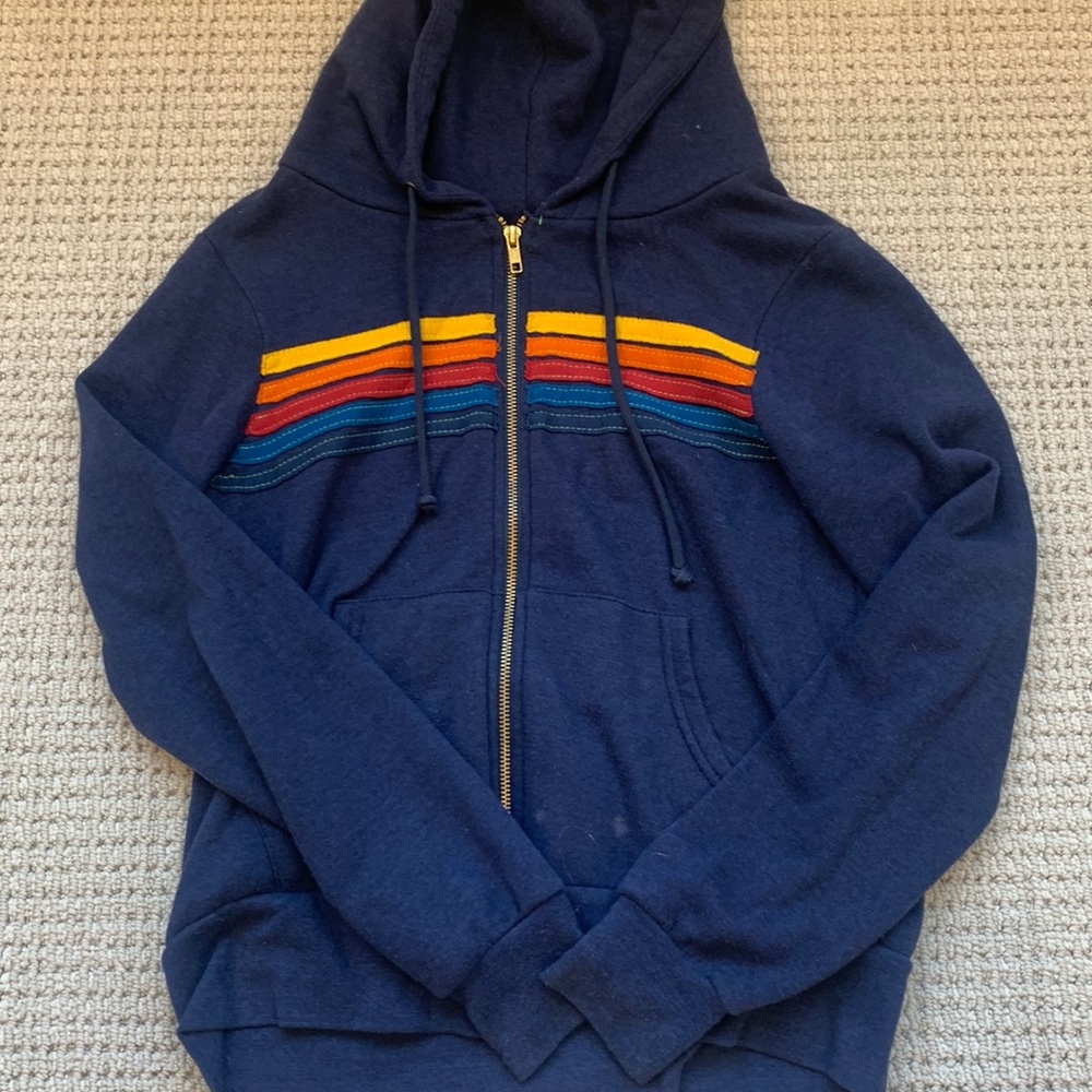 Aviator Nation zip up hoodie